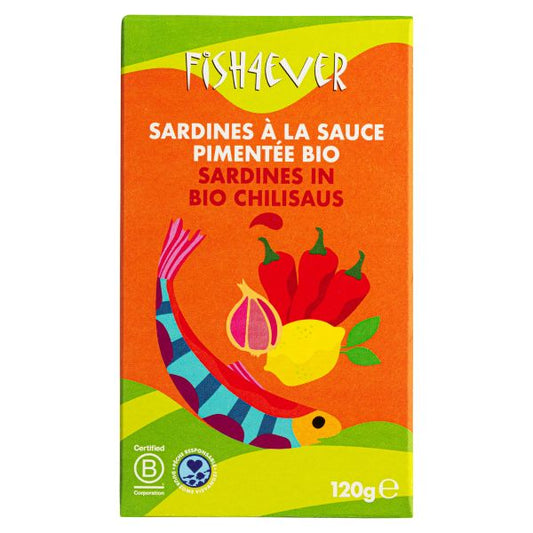 Sardines à la sauce pimentée bio - 1