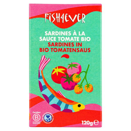 Sardines entières à la sauce tomate bio - 1
