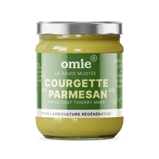 Sauce courgette parmesan bio (légumes français) - 1