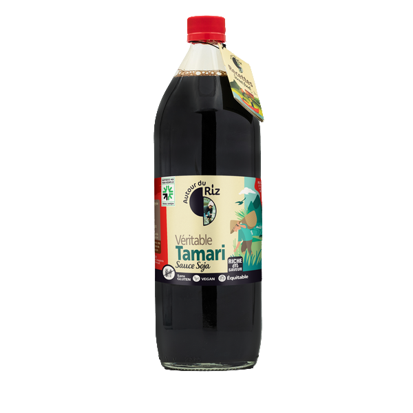 Sauce soja tamari (bouteille réemployable) - 1