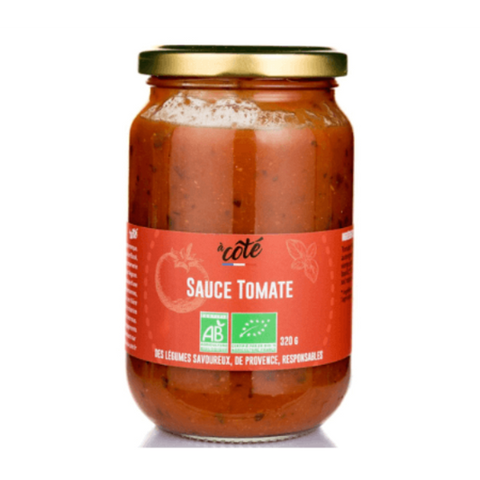 A Côté -- Sauce tomate aubergine et basilic bio - 320 g