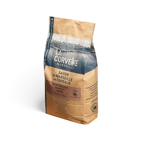Savon de marseille en copeaux olive (écocert) - 1