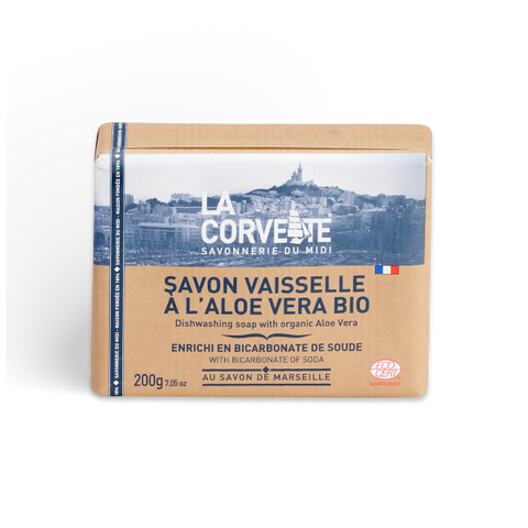 Savon vaisselle enrichi en bicarbonate & aloe vera bio - 1