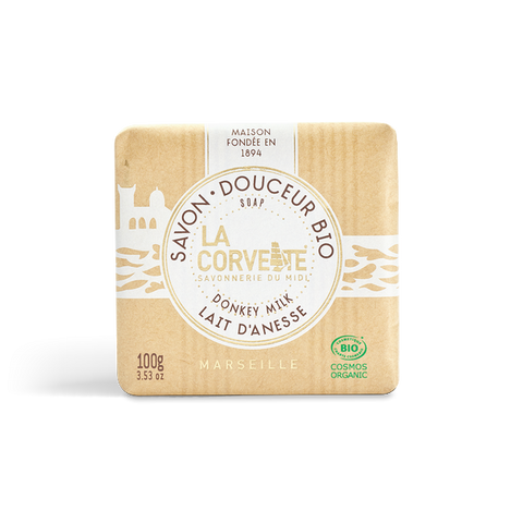 Savonnette douceur bio lait d'ânesse - 1