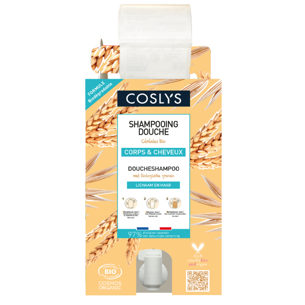 Coslys -- Shampoing douche céréales Vrac (bib nu) - 10 kg