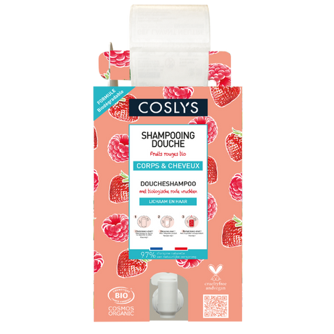 Coslys -- Shampoing douche fruits rouges Vrac (bib nu) - 10 kg