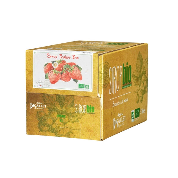 Sirop fraise bio - 1