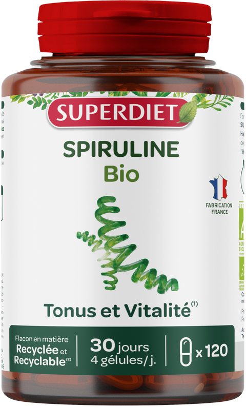 Spiruline bio (tonus, vitalité) - 1