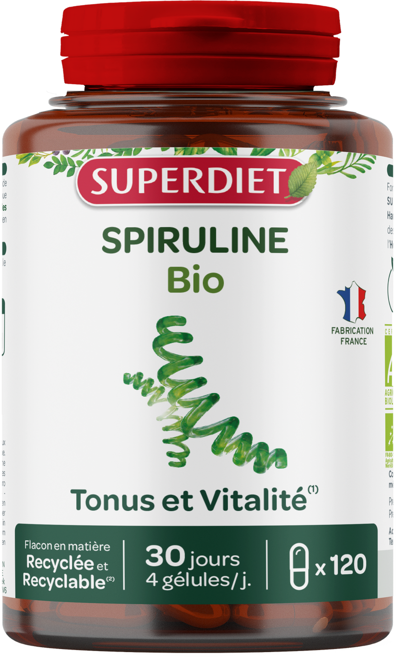 Spiruline bio (tonus, vitalité) - 1