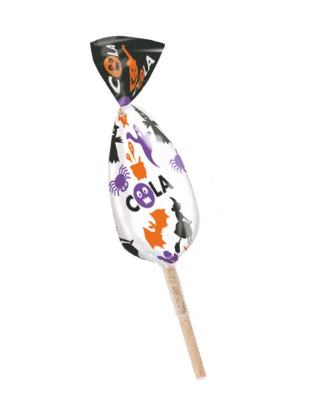 Sucettes d'halloween au cola bio (papier homecompost) - 1