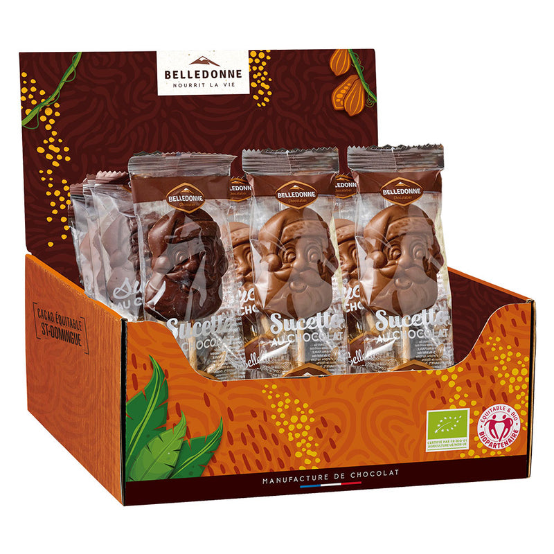 Sucettes père noël bio - 1