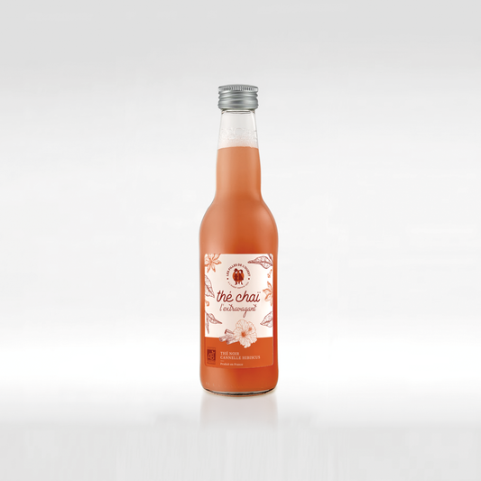 Les Filles De L'ouest -- Thé chai glacé bio l'extravagant - 33 cl x 12