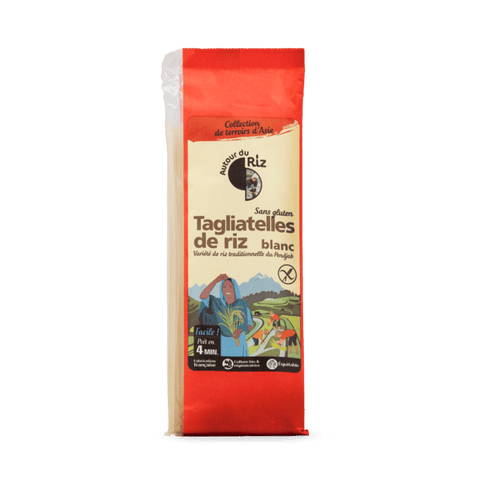 Tagliatelles de riz blanc bio sans gluten - 1