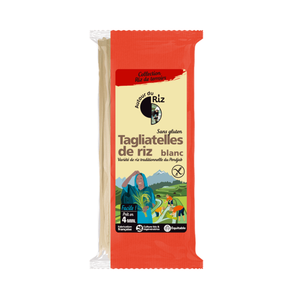 Tagliatelles de riz blanc bio sans gluten - 1