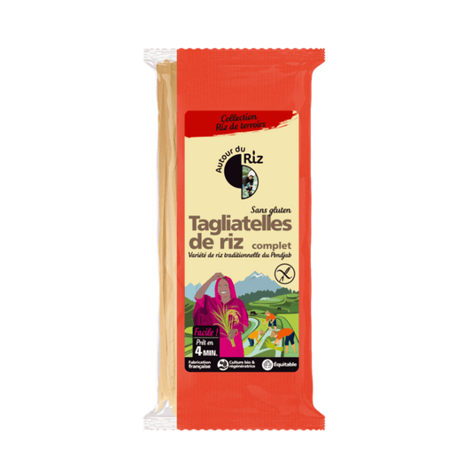 Tagliatelles de riz complet bio sans gluten - 1