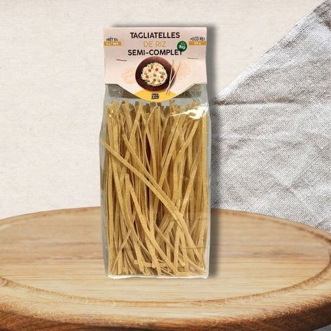 Tagliatelles de riz demi complet bio - 1
