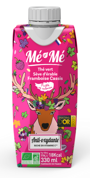 Thé froid bio anti-oxydant (sève d'érable, matcha, fruits rouges) - 1