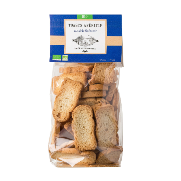 La Chanteracoise -- Echantillon Toasts bio sel de guérande
