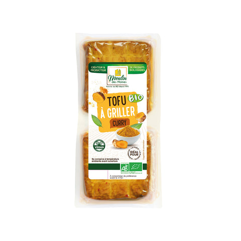 Tofu à griller curry vegan bio - 1