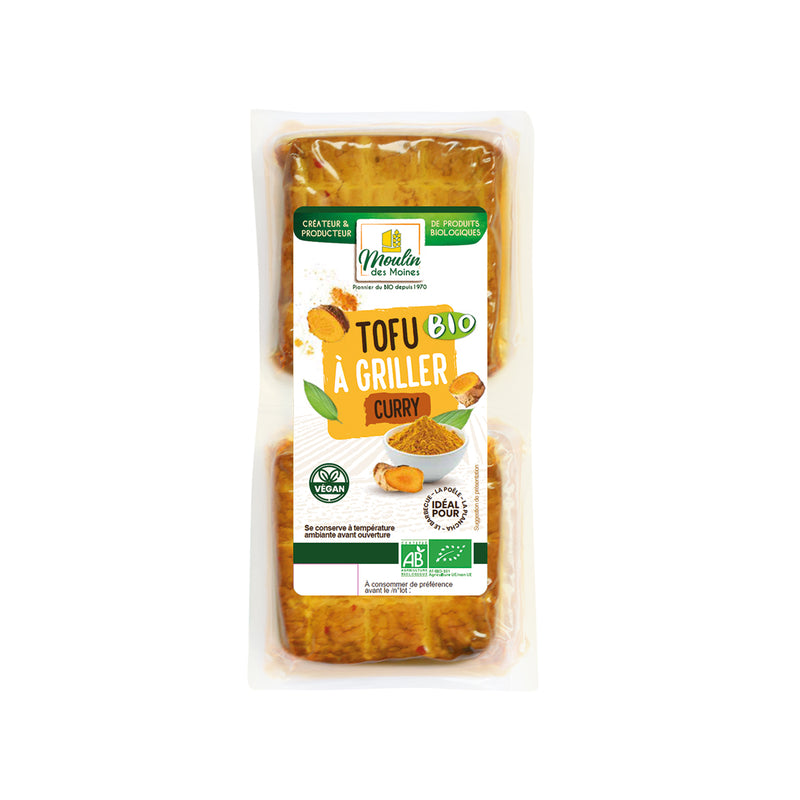 Tofu à griller curry vegan bio - 1