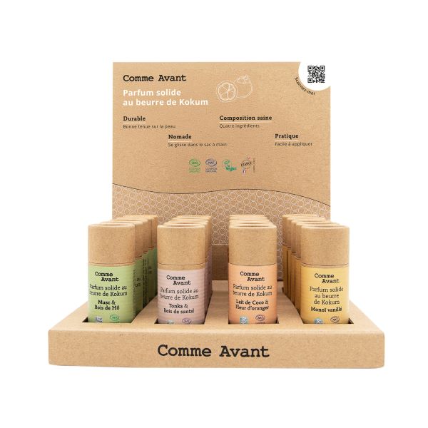 Top ventes parfums solides (présentoir) - 1