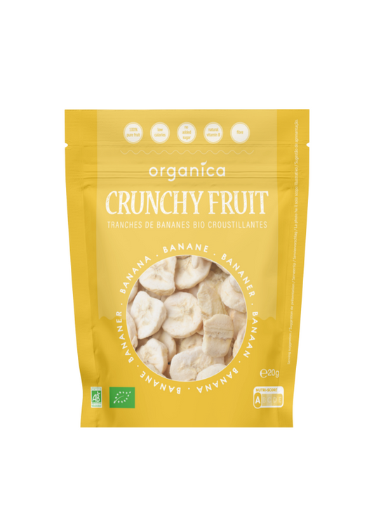 Tranches de bananes biologiques lyophilisées - 1