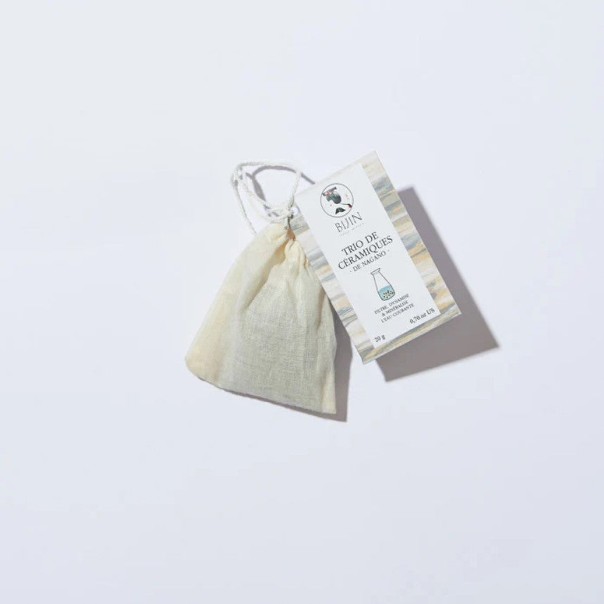 Trio de billes de céramiques filtrantes (pour eau courante) - 1