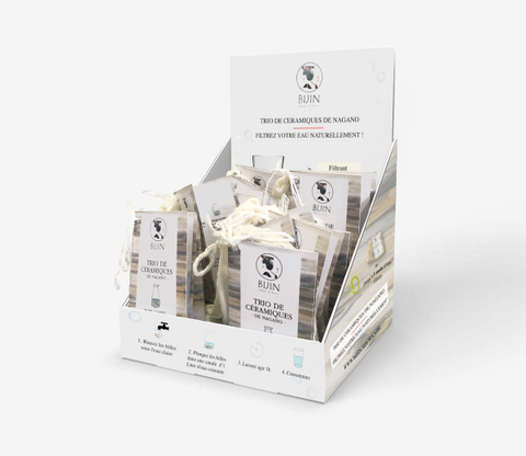 Trio de billes de céramiques filtrantes (prêt à vendre) - 1