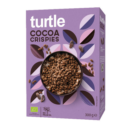 Turtle -- Céréales de riz croustilllant au cacao, bio - 300 g