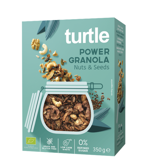 Turtle -- Power granola bio noix et graines - 350 g
