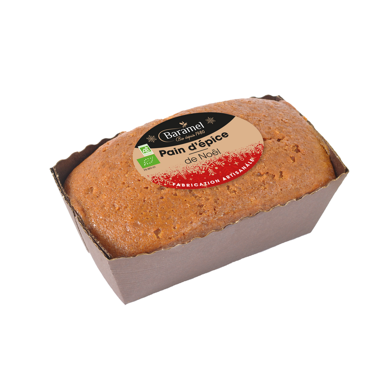Baramel -- Pré-commandes Noël Pain d'épices de Noël bio (choco orange) - 270 g