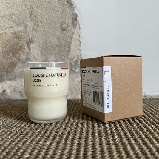 Jolis Baumes -- Bougie naturelle joie - 110 g