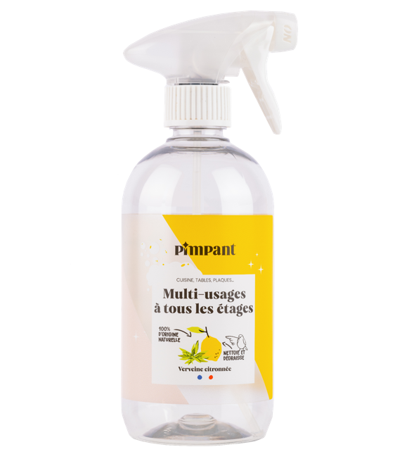 Pimpant -- Bouteille spray multi usages rechargeable - 500 mL