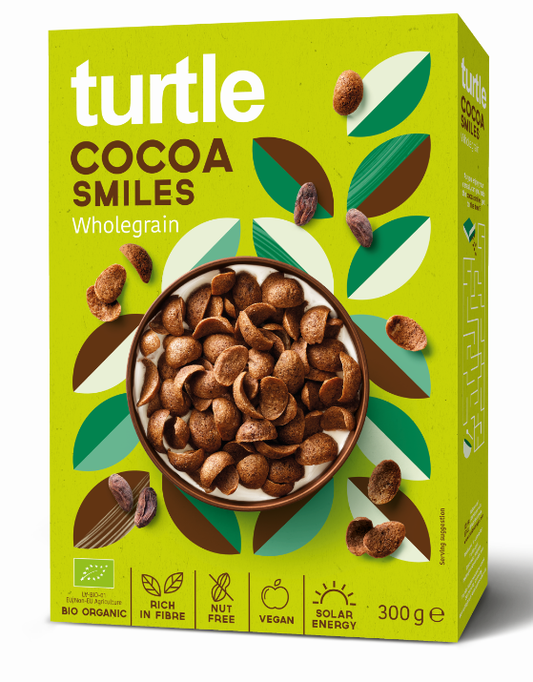 Turtle -- Céréales complètes au cacao bio - 300 g