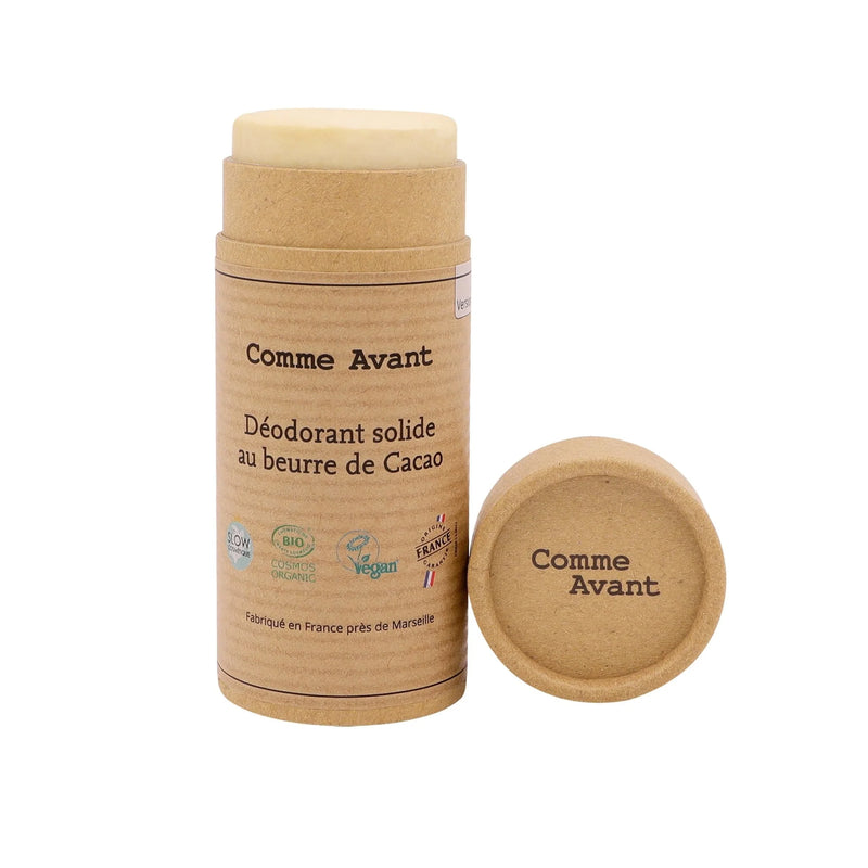 Comme Avant -- Déodorant solide au beurre de cacao brut - 60 g