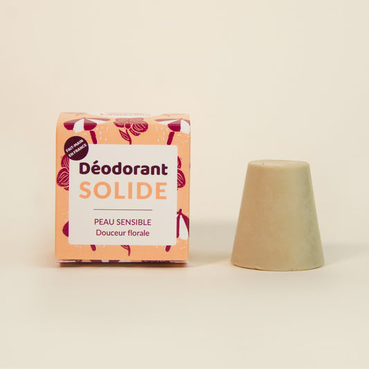 Lamazuna -- Déodorant solide peau sensible douceur florale - 30 ml