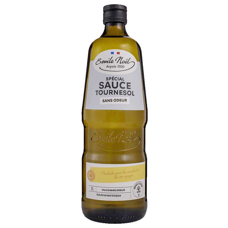 Émile Noël -- Huile de tournesol spéciale sauce bio - 1 l