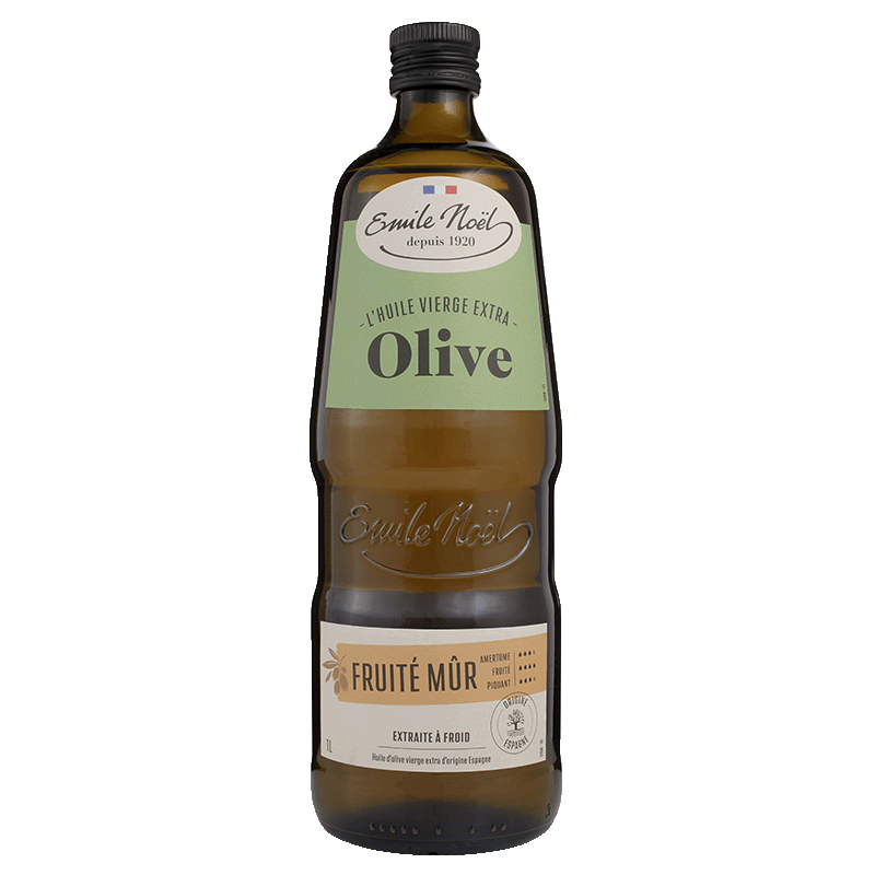 Émile Noël -- Huile d'olive vierge extra fruitée mûr bio - 1 l