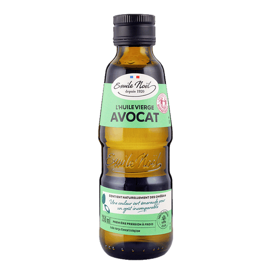 Émile Noël -- Huile vierge d'avocat bio équitable - 250 ml