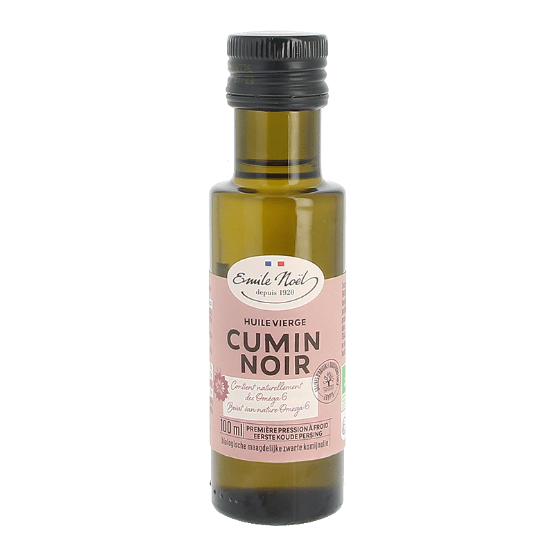 Émile Noël -- Huile vierge de cumin noir bio - 100 ml