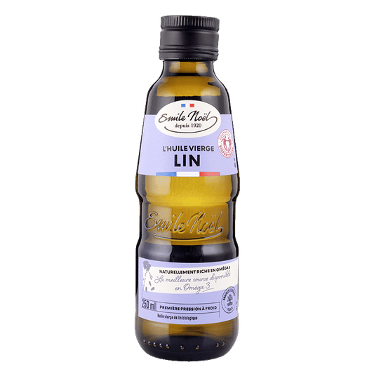 Émile Noël -- Huile vierge de lin France bio - 250 ml