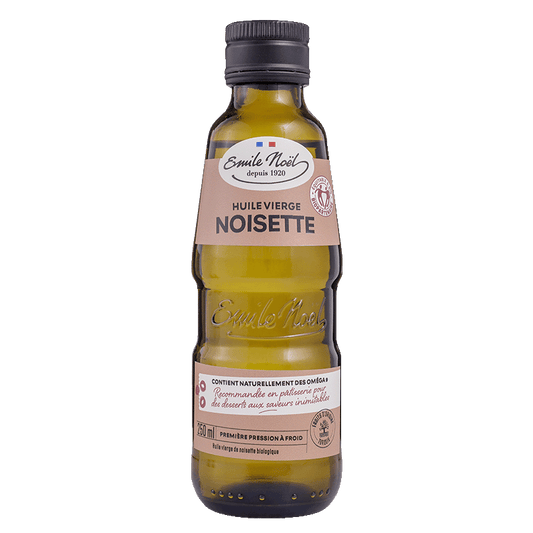 Émile Noël -- Huile vierge de noisette bio équitable - 250 ml