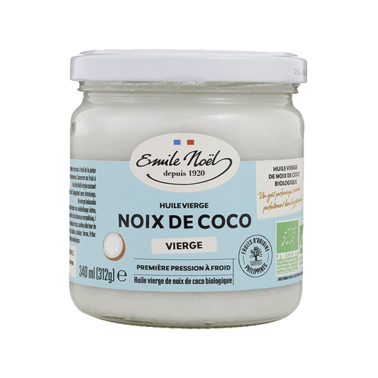 Émile Noël -- Huile vierge de noix de coco bio - 340 ml