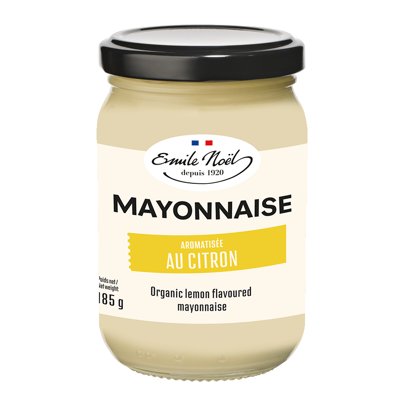 Émile Noël -- Mayonnaise aromatisée au citron bio - 185 g