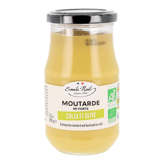 Émile Noël -- Moutarde mi-forte bio - 190 g