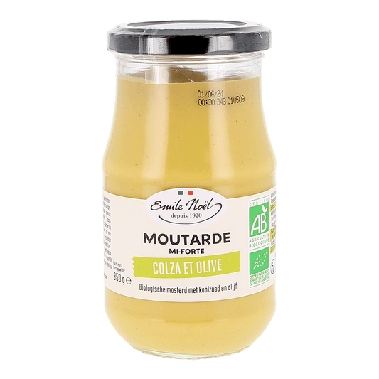 Émile Noël -- Moutarde mi-forte bio - 190 g