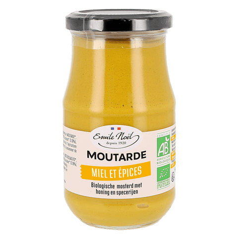 Émile Noël -- Moutarde au miel et aux epices bio - 200 g