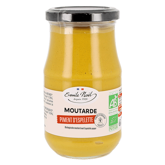 Émile Noël -- Moutarde aux piments d'espelette - 200 g