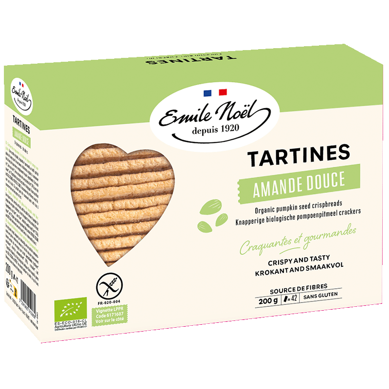 Émile Noël -- Tartines sans gluten amande bio - 200 g