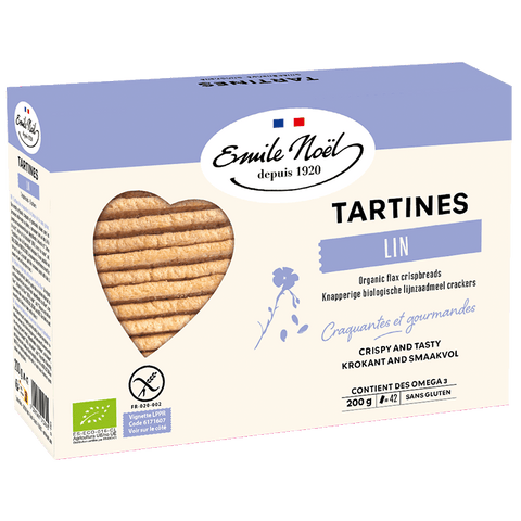 Émile Noël -- Tartines sans gluten lin bio - 200 g